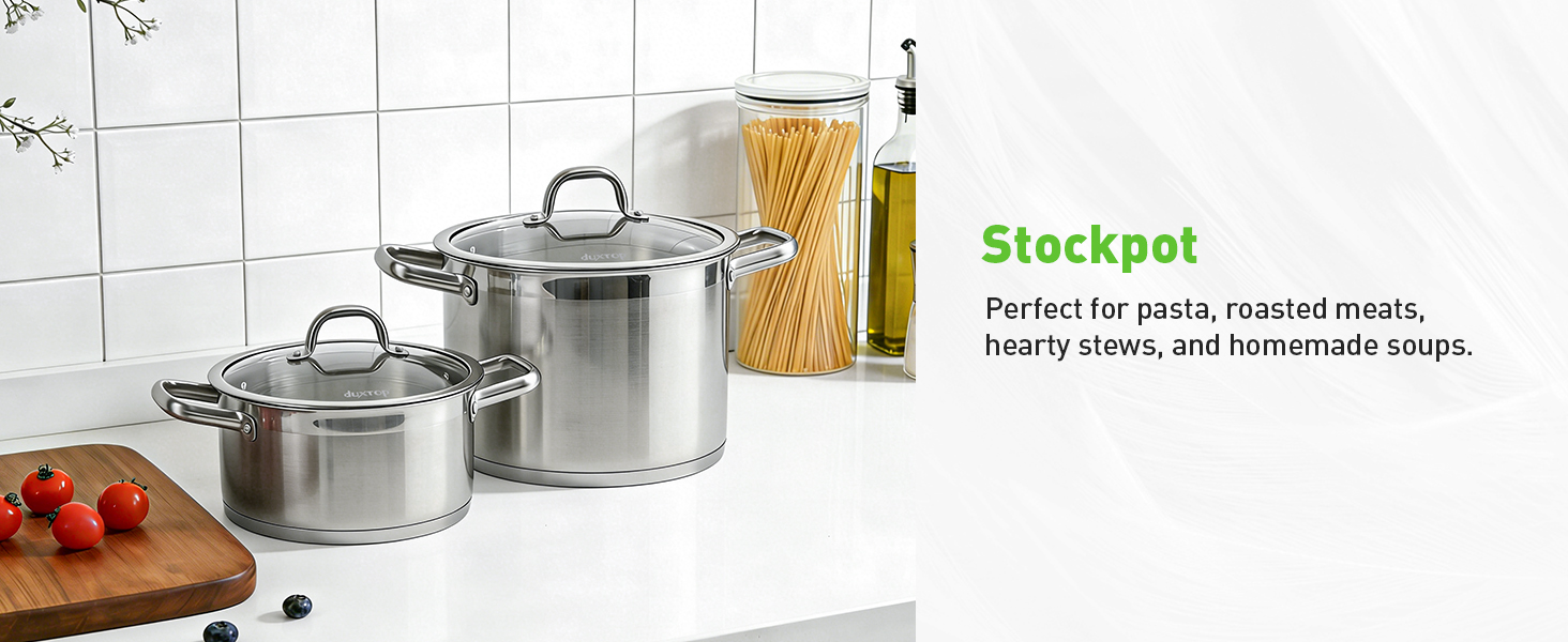 stainless steel pots and pans set