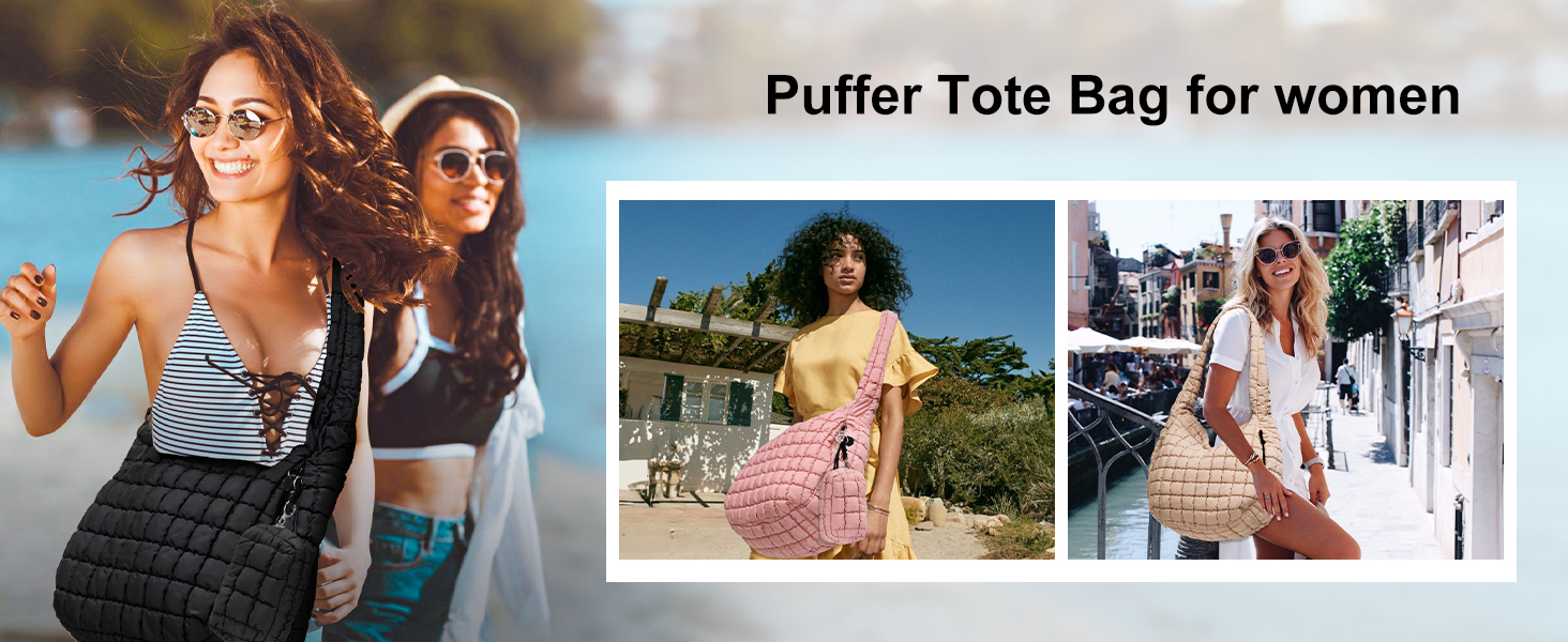 Puffer Tote Bag