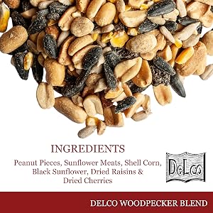 Woodpecker ingredients