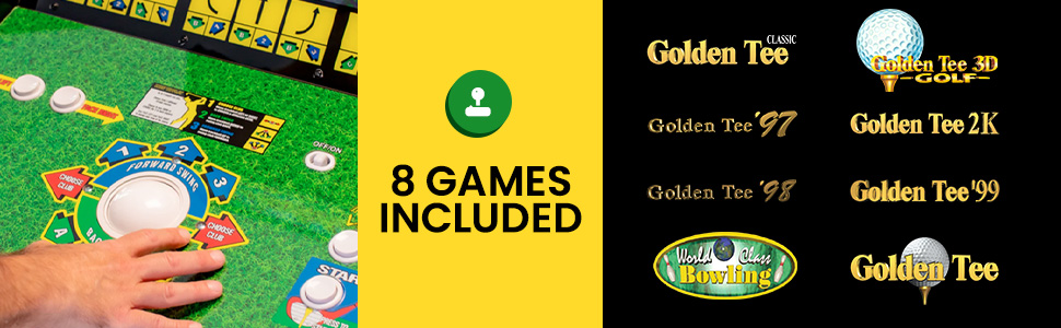 8 games included