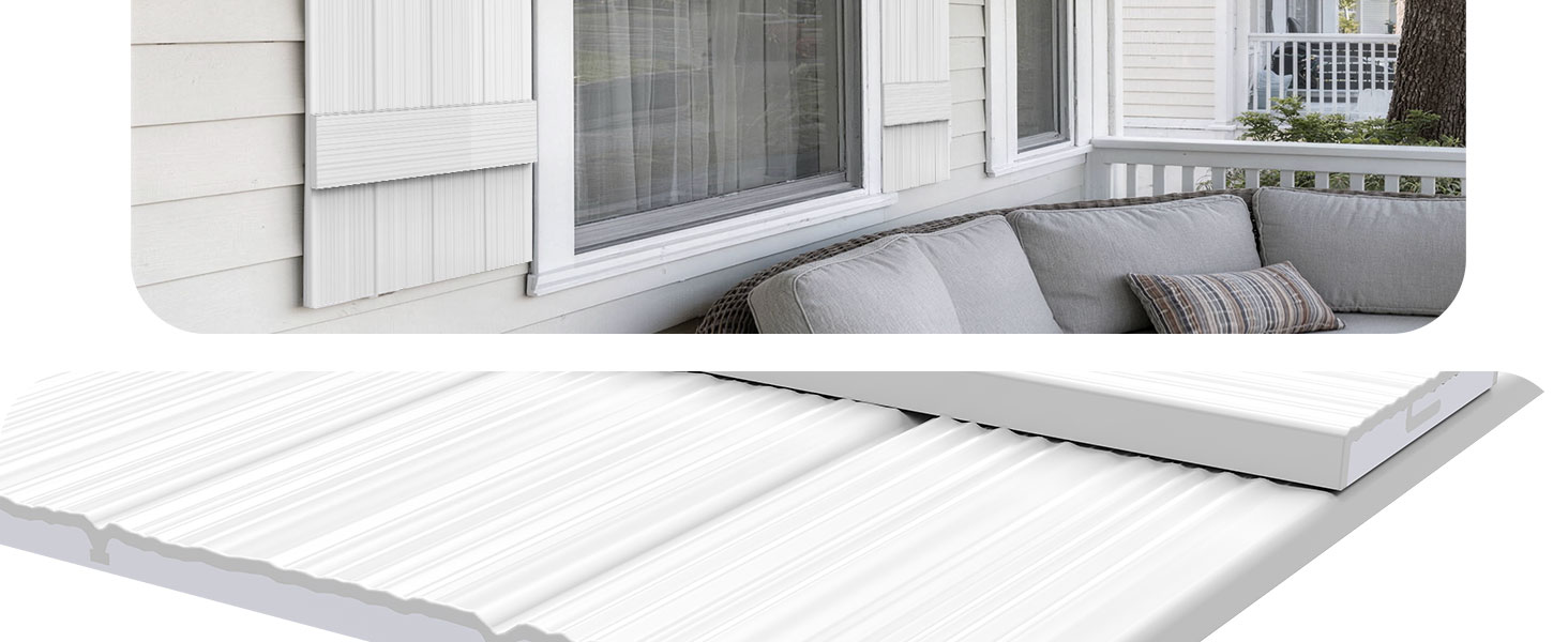 Thickened Wall Vinyl Shutters