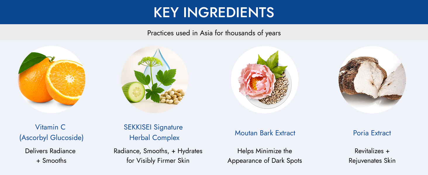 Key Ingredients SEKKISEI Emulsion Excellent N