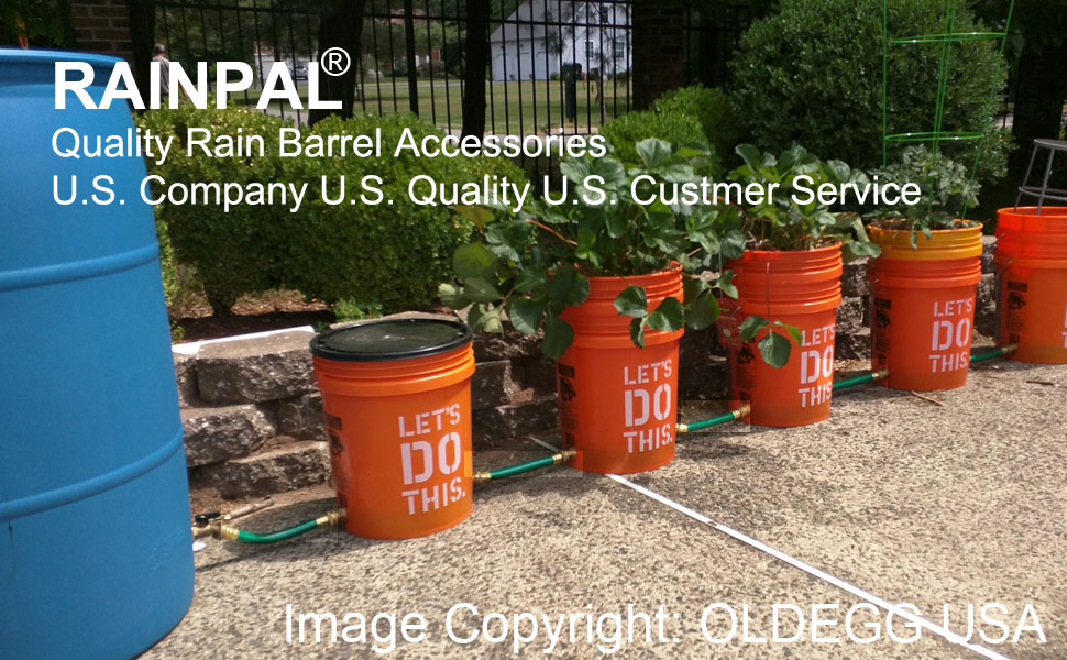 RAINPAL Quality Rain Barrel Accessories