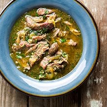 A bowl of Sardinian hare stew