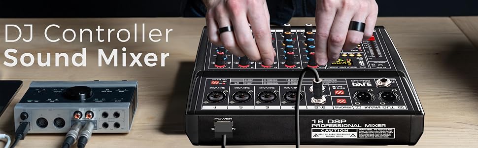 DJ Audio Mixer, Audio Mixer, DJ controller sound mixer, sound mixer, Sound Audio mixer,