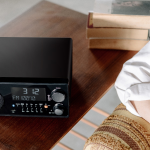SANGEAN WR-22 Tabletop Bluetooth Radio 3-Inch 7W Full Range Speaker With Enlarged Magnet