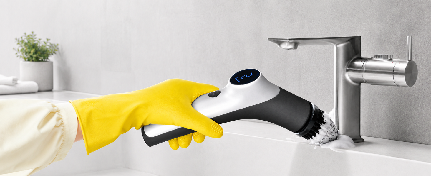 electric shower scrubber