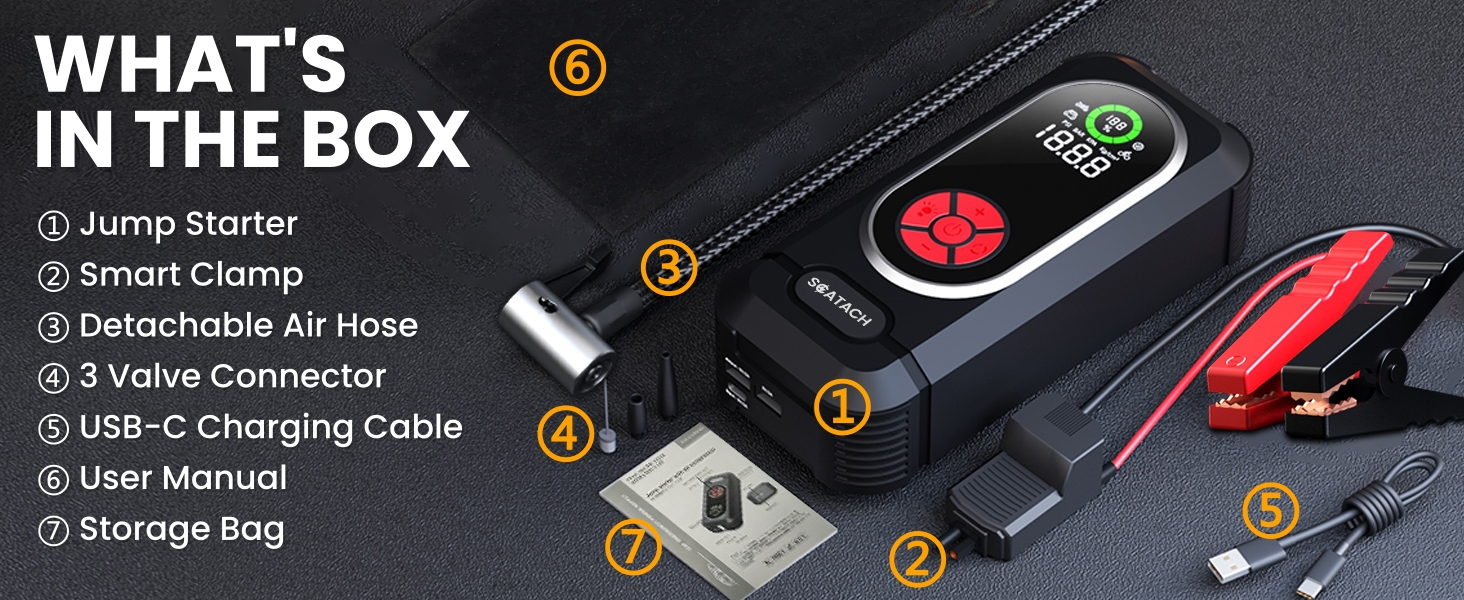 battery jumper starter portable