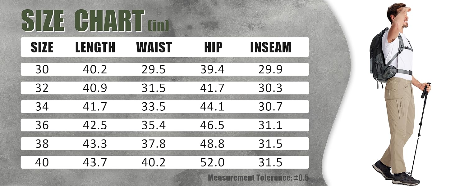 TACVASEN Men's Tactical Pants