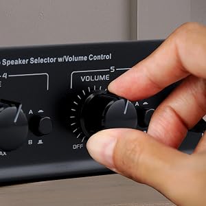 Speaker Selector, 6 Channel Speaker Selector, Pyle Speaker Selector, 6 Channel Speaker Selector