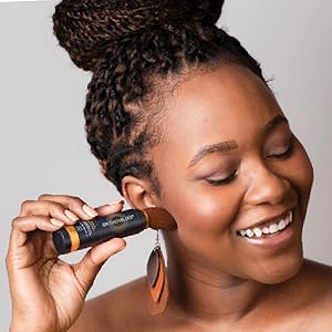 Powder Application on Face