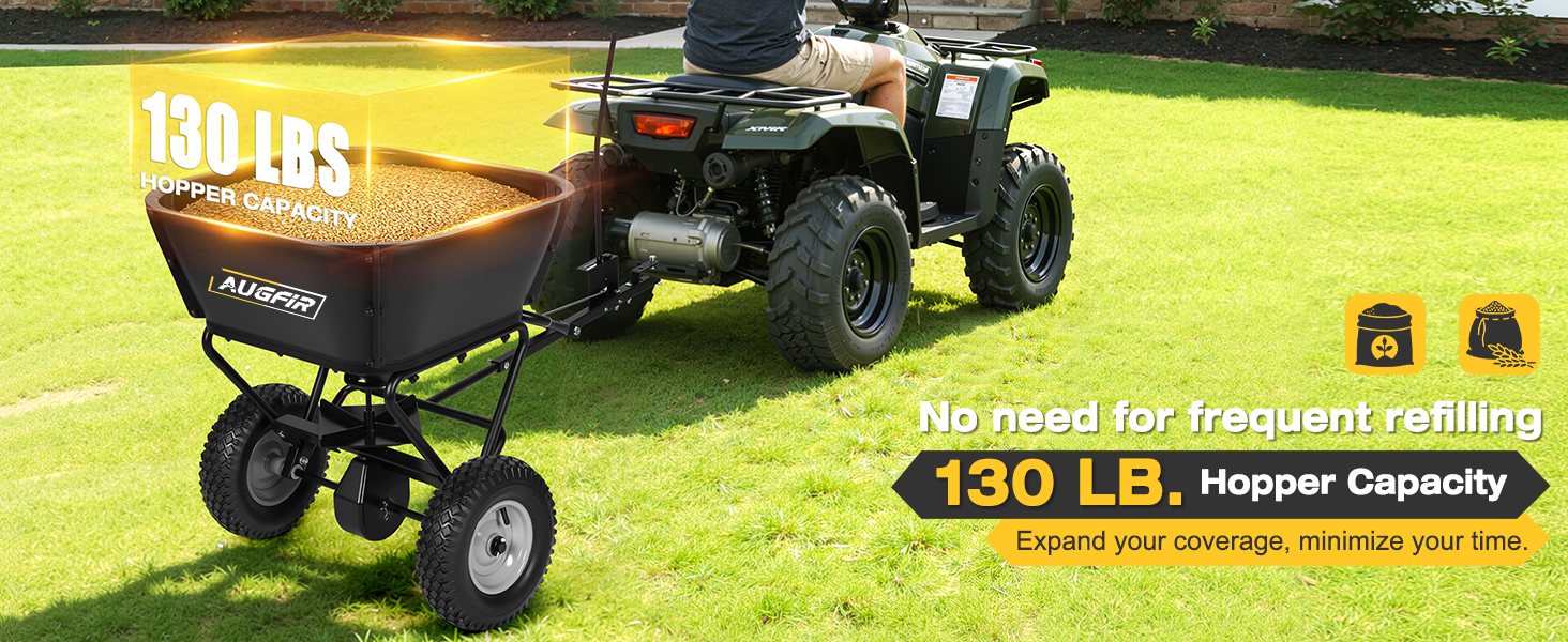 pull Behind Broadcast Spreader