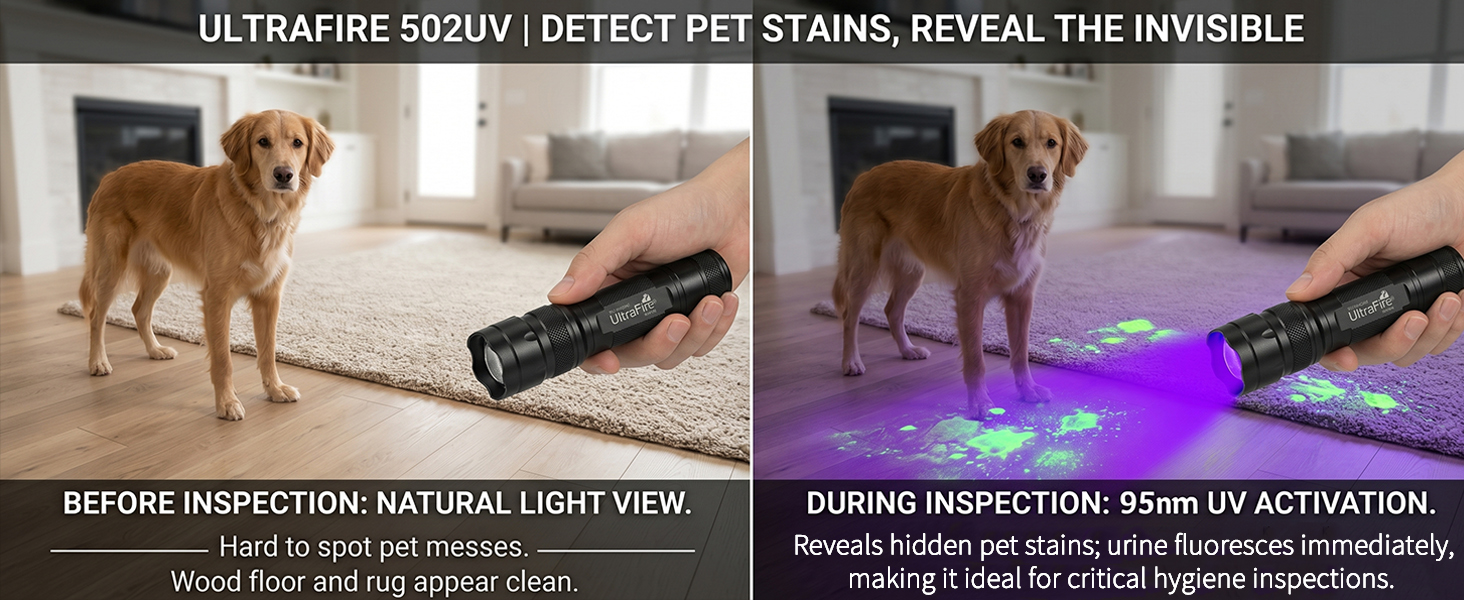 DETECT PET STAINS