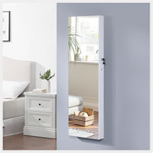 GMJ1009W-US Mirror Jewelry Cabinet