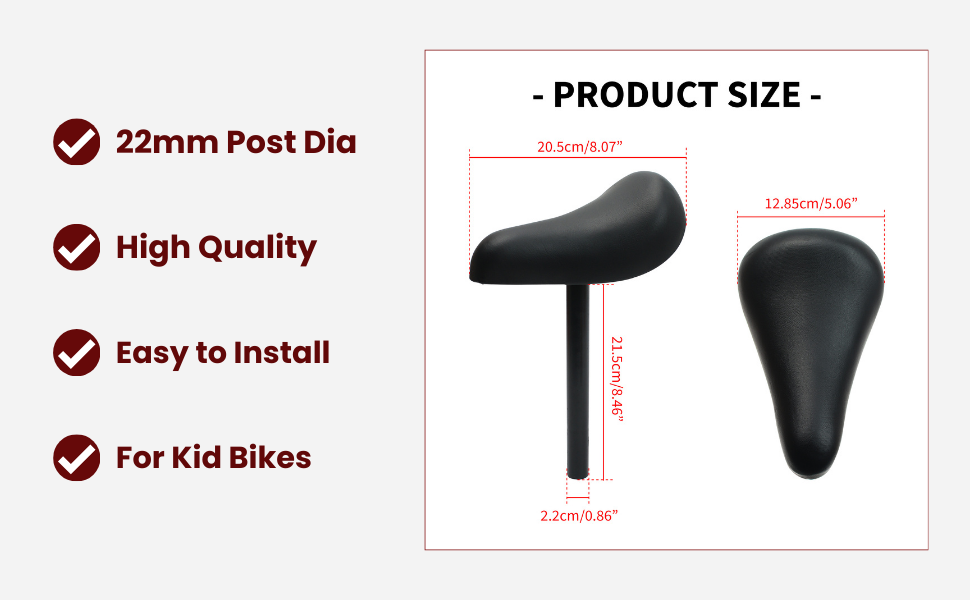 Bike Seat Replacement Fit for Strider