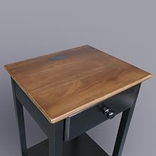 Solid Wood Side Table