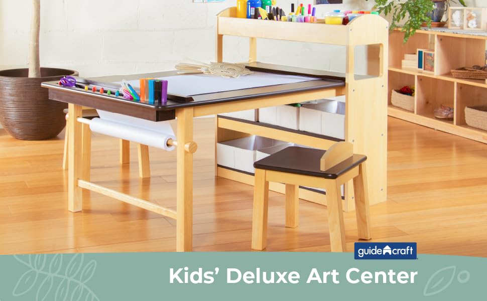 Guidecraft Deluxe Art Center