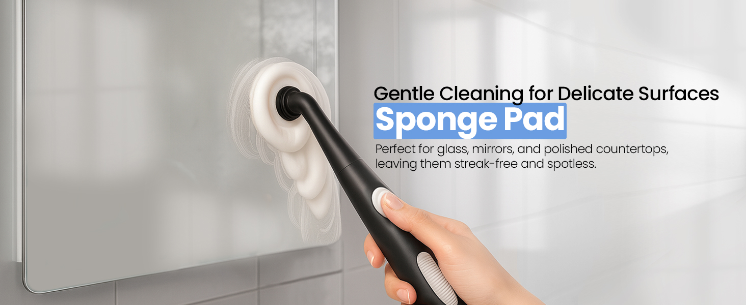 Ergonomic handle grout scrub brush