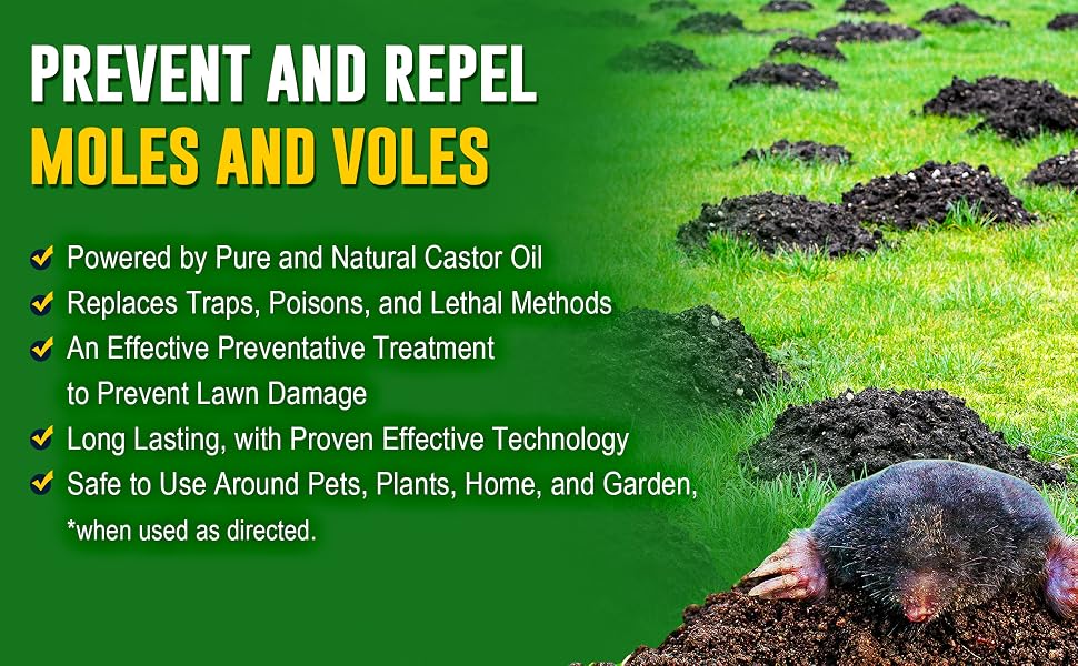 castor oil bulk castor oil vole repellant mole and vole killer castor oil organic food whole control