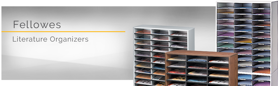 literature organizer, literature organizers, literature, organizers, magazine file, fellowes, files