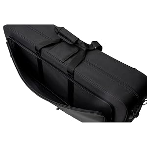 protec tenor sax case front pocket open