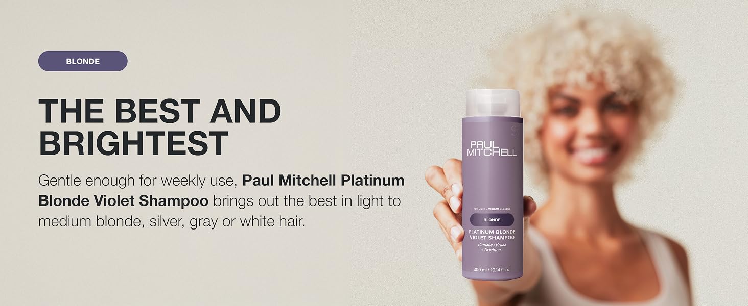 Paul Mitchell Platinum Blonde Violet Shampoo