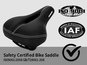 Safety Comfort Bike Saddle!