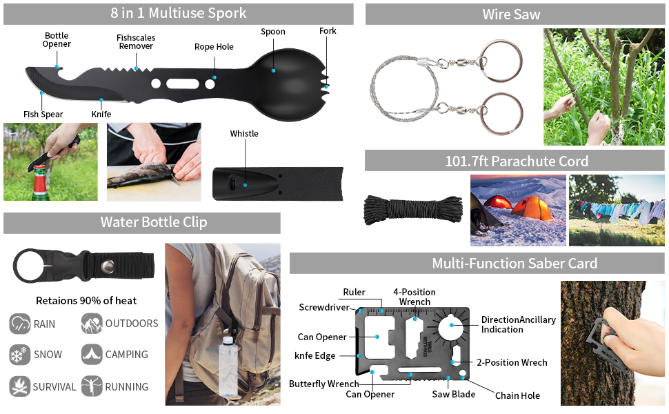 camping survival kit