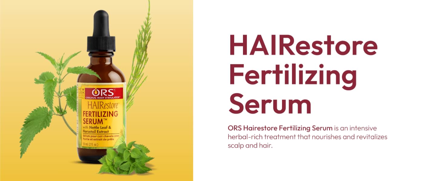 ORS HAIRestore Fertilizing Serum with Nettle Leaf and Horsetail Extract 2 Ounce