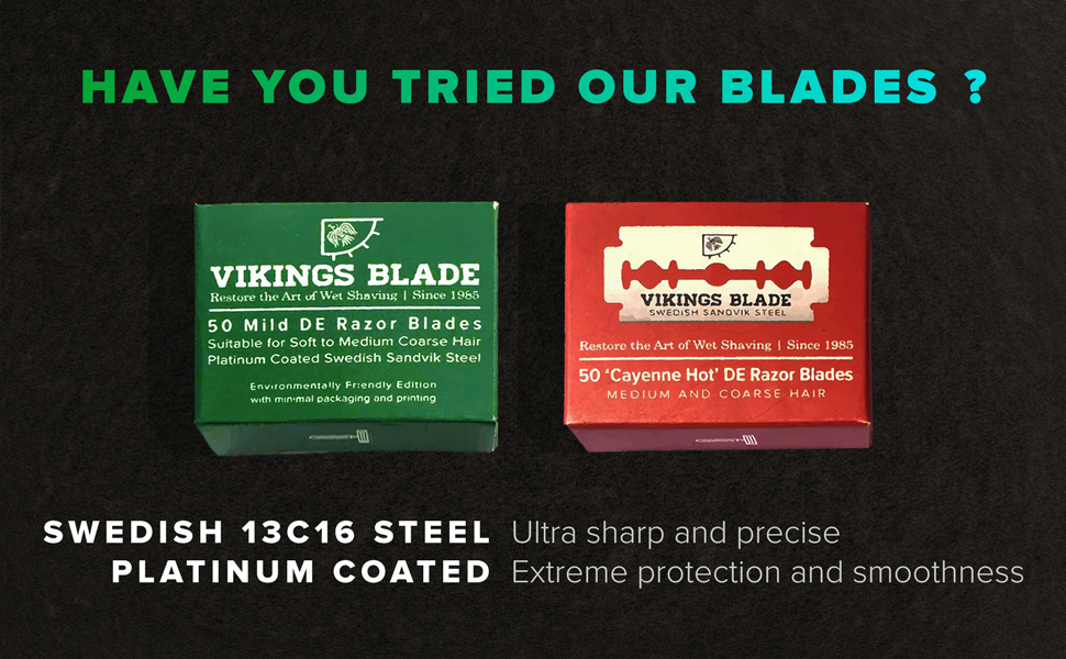 Double edge razor blades by VIKINGS BLADE