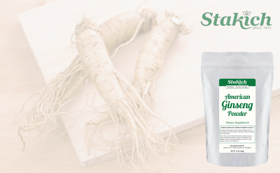Stakich American Ginseng Root Powder