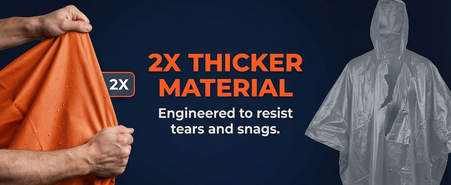 2x thicker material