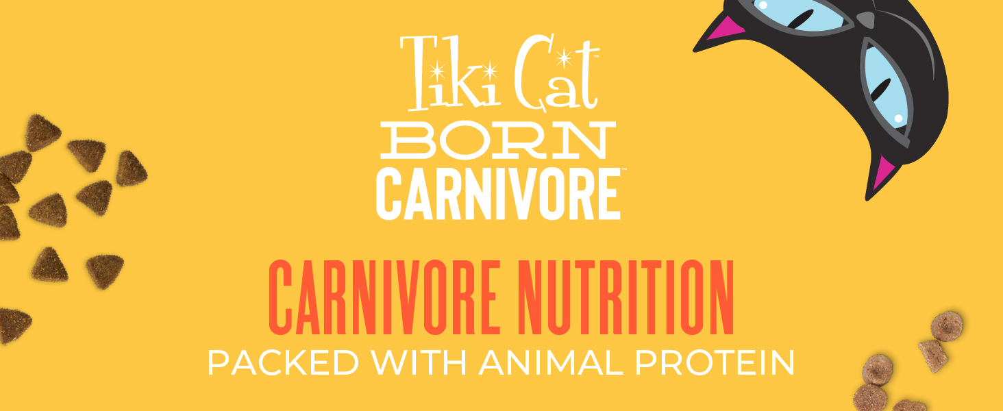 Tiki Cat Voen Carnivore: Carnivore nutrition packed with animal protein.