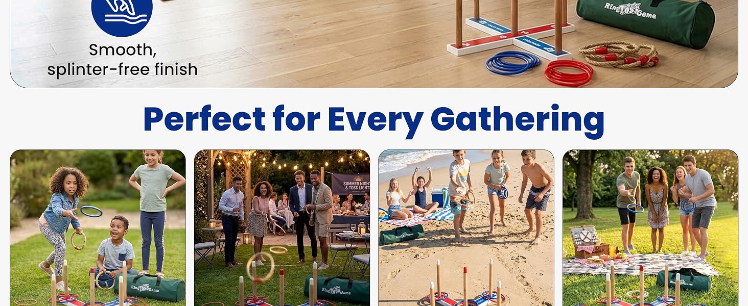 Ring toss for kids