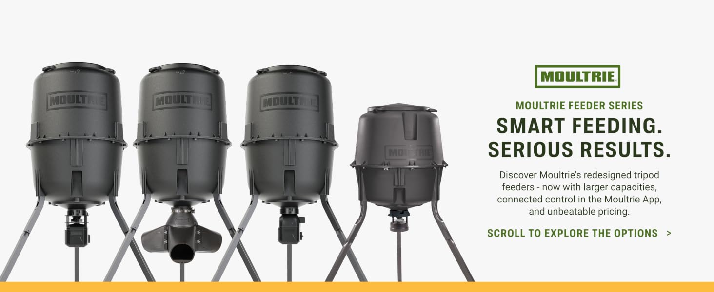 Moultrie Deer Feeder Lineup
