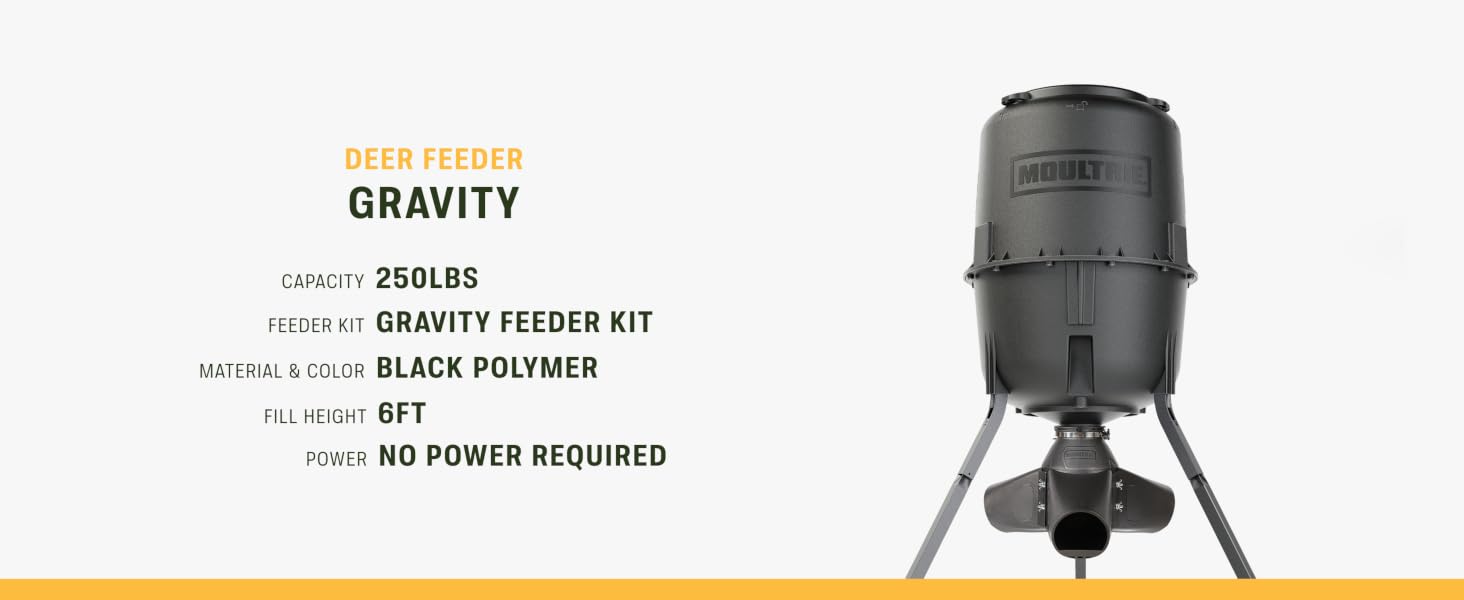 Moultrie 250lb Gravity Feeder