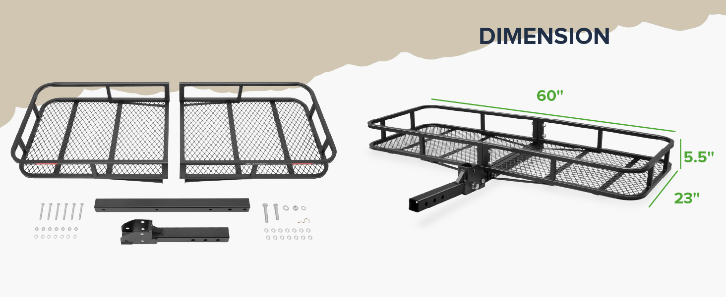arksen hitch basket