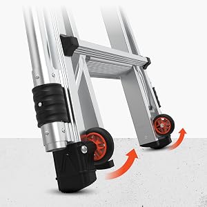 The Tip and Glide wheels make the Epic easy to move around.