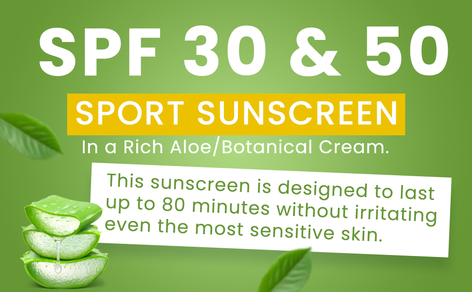 SPF 50 Sunscreen Sport