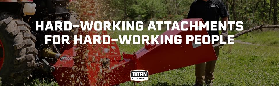 Hard-working attachments for hard-working. people