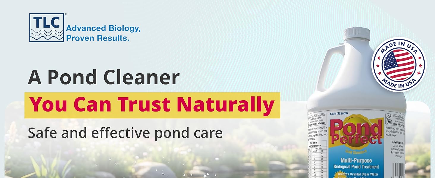 pond cleaner beneficial sludge remover algae outdoor muck koi fish algaecide safe clear away water
