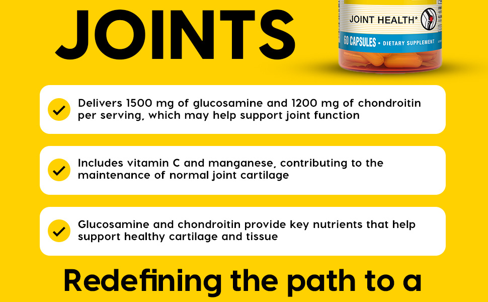 Glucosamine Chondroitin 60 capsules