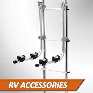Surco RV Motorhome interior bunk exterior bike chair roof rack aluminum stainless removable