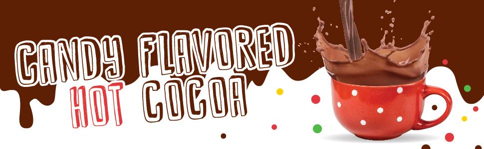 Candy Flavored Hot Cocoa Junior Mint Tootsie Roll