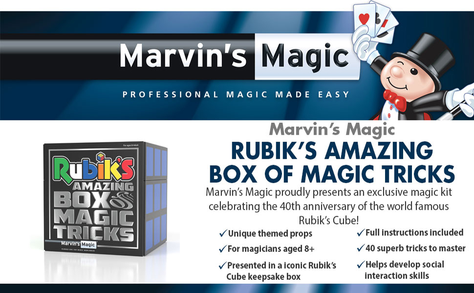 Marvin&amp;#39;s Magic Rubik&amp;#39;s Amazing Box of Magic Tricks