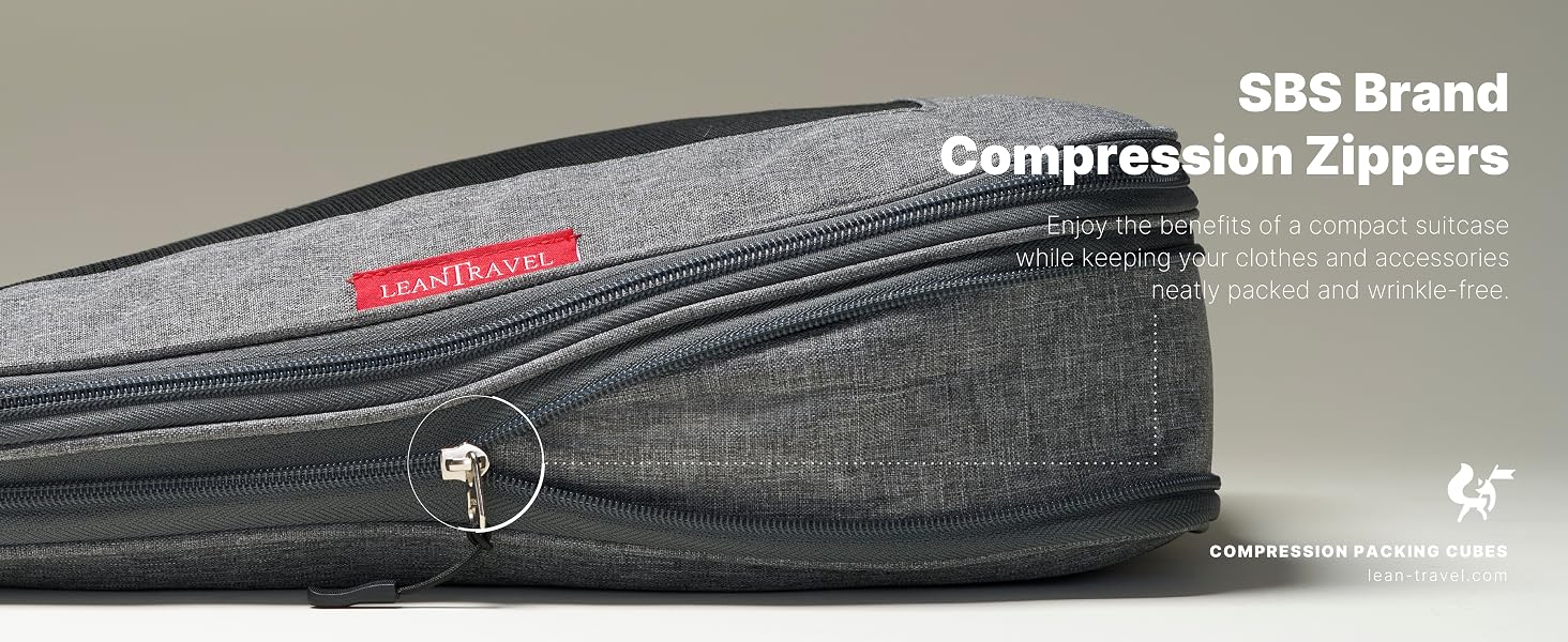 compression zippers