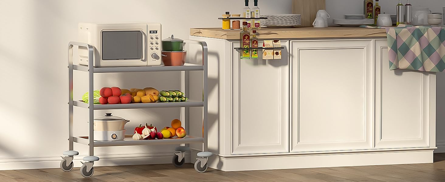 Stainless Steel Utility Cart