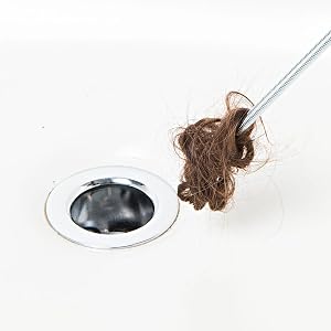 nasty hair ball, nasty hair clog, water backing up, tub clog, sink clog, bathroom clog