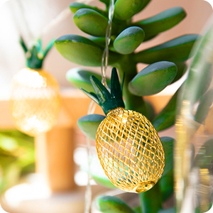 pineapple decoration lights