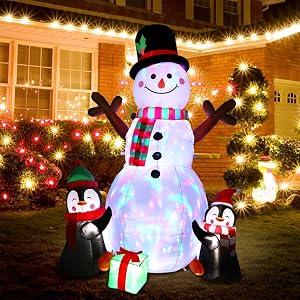 blow up christmas